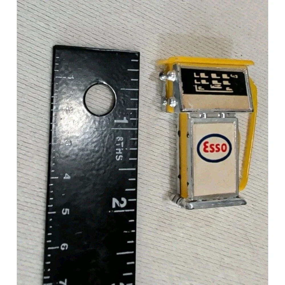 Vintage Esso Toy 2 Inch Gas Pump Hong Kong